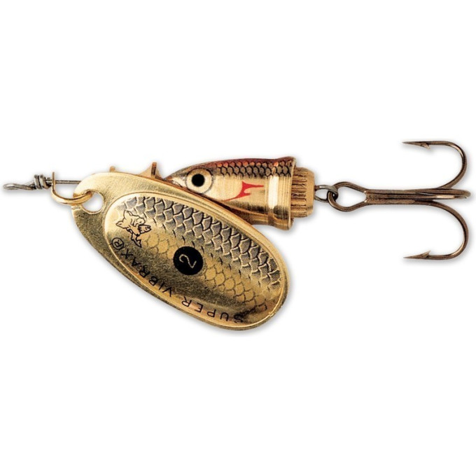 Блесна вращающаяся BLUE FOX Vibrax Shad 18 г, GSD (BFSD6-GSD)